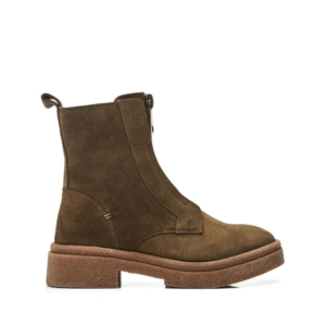 Shoon Sh Sacoma Olive Suede 36