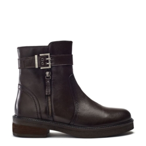 Shoon Sh Sherri Dark Brown Leather 41