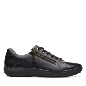 Clarks Women's Nalle Lace Black/Black Trainers