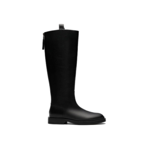 Clarks Women's Previa Hi Black Leather Knee High Boots