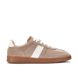 Clarks Women's Seco Speed Light Brown Suede Trainers