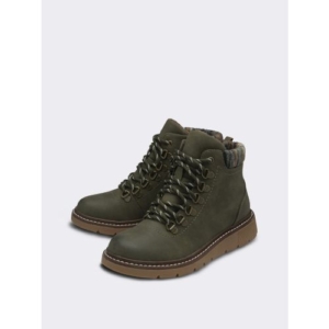 Lotus Myrtle Ankle Boot in Khaki