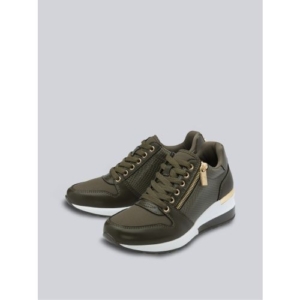 Lotus Isabella Trainers in Khaki