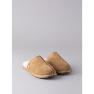 Men's Sheepskin Sliders in Tan
