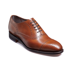 Brogue Cap Oxford - Walnut Calf