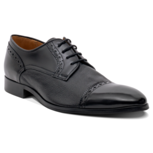Ashbourne - Black Hi-Shine/Grain