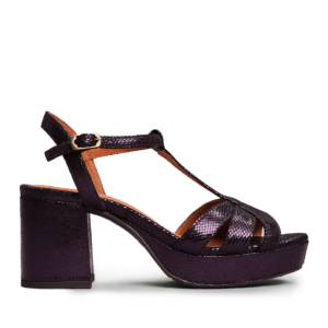Charlie WIDE Metallic Purple