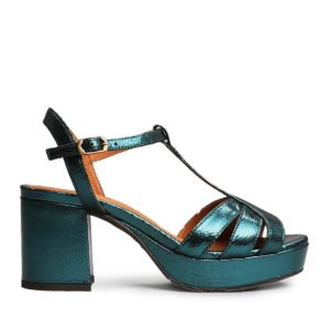 Charlie Metallic Teal