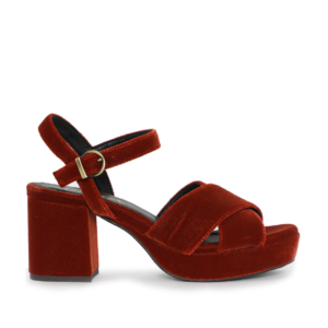 Clara Velvet Burnt Orange