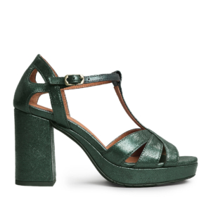 Valerie Metallic Green