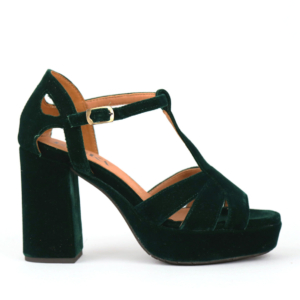 Victoria Velvet Dark Green