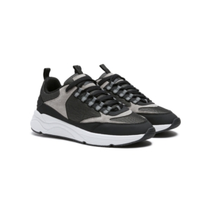 Unseen Women's Trainers Clarn Black/Grey/White, UK 12 / / Black/Grey/White