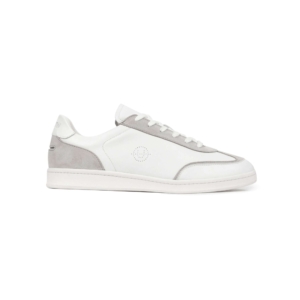 Unseen Footwear Portelet Leather White Trainers