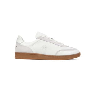 Unseen Footwear Portelet Leather White Trainers