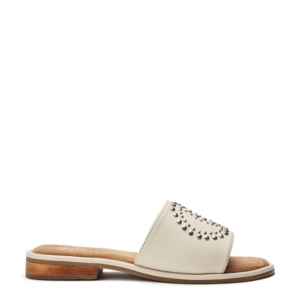 Moda In Pelle Ferula Off White Leather 36 