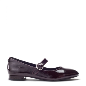 Moda In Pelle Firuta Burgundy Patent Leather