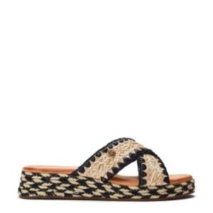 Moda In Pelle Karri Black Textile
