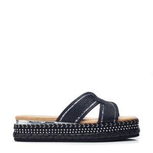 Moda In Pelle Naiah Black Textile 37 
