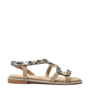 Moda In Pelle Nyssa Stone Suede