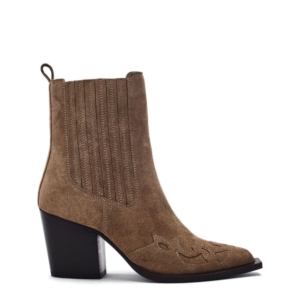 Moda In Pelle Pavia Taupe Suede