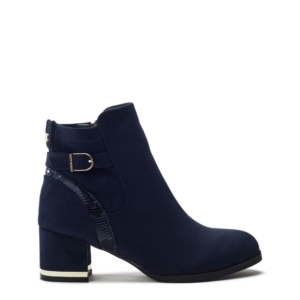 Moda In Pelle Peyari Navy Alcantara