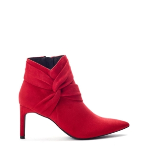 Moda In Pelle Quinia Red Alcantara