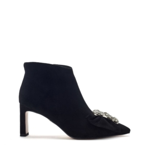 Moda In Pelle Quinlain Black Alcantara