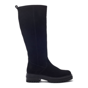 Moda In Pelle Rakeela Black Suede