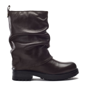 Moda In Pelle Rinnia Dark Brown Leather