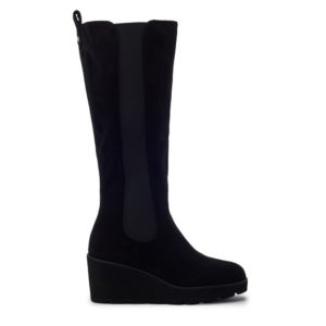 Moda In Pelle Rounia Black Alcantara