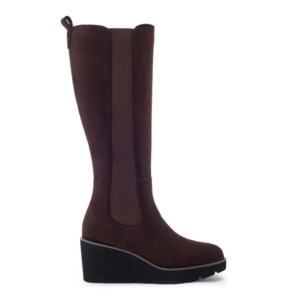 Moda In Pelle Rounia Dark Brown Alcantara