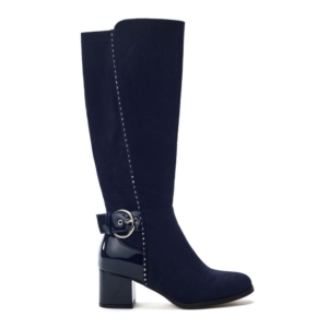 Moda In Pelle Sameena Navy Alcantara