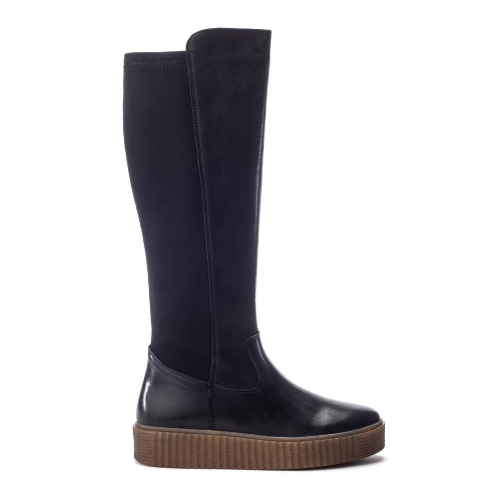 Shoon Sh Indi Black Leather