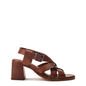Shoon Sh Sandie Tan Leather 37 
