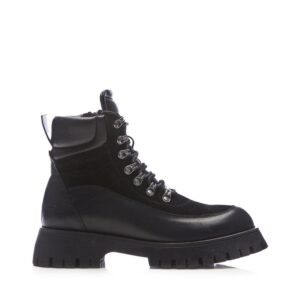 Shoon Sh Anello Black Leather 40